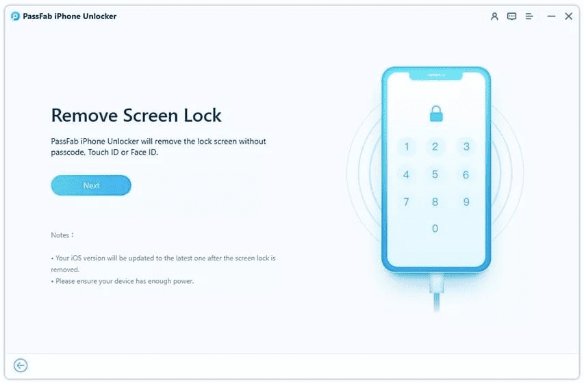 unlock iphone password