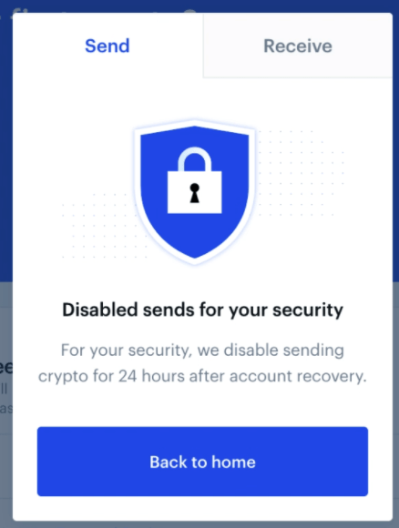 coinbase forget password